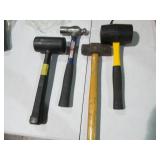 Mallets, ball-peen and sledgehammer...