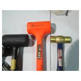 Dead-Blow mallets and brass head ha...