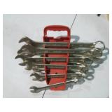 10pc Metric combination wrench set ...
