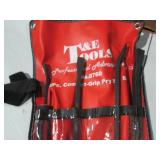 4pc Comfort-Grip Pry bar set (8in t...