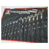 14pc High Polished SAE Combination ...
