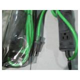 Pair of florescent green treble wor...