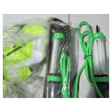 Pair of florescent green treble wor...