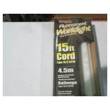 15ft cord florescent green shop wor...