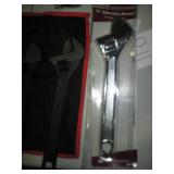 5pc Adjustable crescent style wrenc...