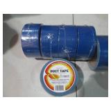 6-Rolls of 2in × 20yd of duct tape...