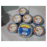 6-Rolls of 2in × 20yd of duct tape...