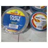 6-Rolls of 2in × 20yd of duct tape...