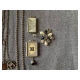 Jewelkade "M" Charms, Metal Bead Necklace & more.