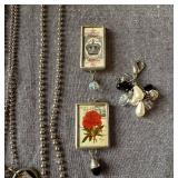 Jewelkade "M" Charms, Metal Bead Necklace & more.