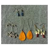 Lot of Various Drop Earrings
