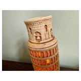 Vintage Leaning Tower of Pisa Light