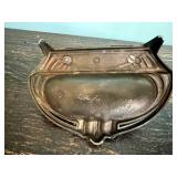 Vintage Paris Ashtray/Trinket Dish & Three Small Metal Buildings