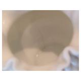 Vintage Fenton White Hobnail Milk Glass Vase