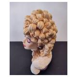 Vintage Cameo Girls Lady Vases "Eve" in original box.