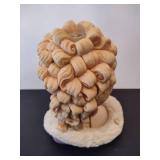 Vintage Cameo Girls Lady Vases "Eve" in original box.