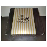 Vintage Cameo Girls Lady Vases "Eve" in original box.