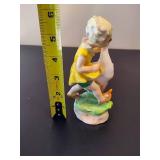Vintage Royal Worcester Goosie Goosie Gardener Figurine