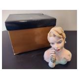 Cameo Girls Lady Vases "Blythe" Blonde Enchantress - 1953 - in Original Box