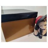 VIntage Cameo Girls Lady Vases "Blythe" in Original Box