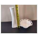 Vintage Milk Glass Serving/Decor Pieces