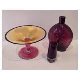 Amethyst Glass Decor