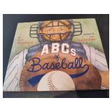 Lot of Baseball Themed Books and Figurine