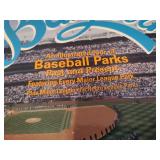 Lot of Baseball Themed Books and Figurine