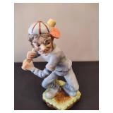 Lot of Baseball Themed Books and Figurine