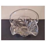Two Vintage Glass/Crystal Baskets