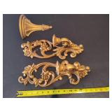 Gold - Tone Wall Decor