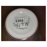 Restoration Hardware "New Yorker Holiday" 8" Dessert Plates