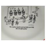 Restoration Hardware "New Yorker Holiday" 8" Dessert Plates