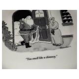 Restoration Hardware "New Yorker Holiday" 8" Dessert Plates