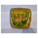 Luiligongfang Crystal Glass - "New Century of Luck" Labradors on Pillow