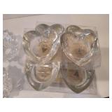Lot of Tea Light Glass/Crystal Candle Holders