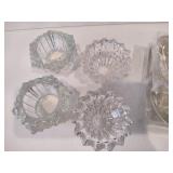 Lot of Tea Light Glass/Crystal Candle Holders