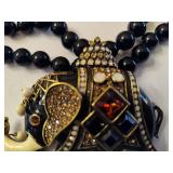 HEIDI DAUS "Majestic Elephant" Jeweled/Beaded Necklace
