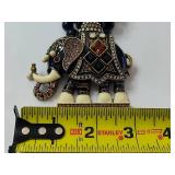 HEIDI DAUS "Majestic Elephant" Jeweled/Beaded Necklace