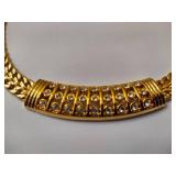 Swarovski Crystal Bezel Necklace