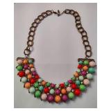 Vintage Crescent Shaped Necklace