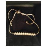 Nine West Rhinestone Necklace & Bracelet