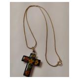 Micro Art Cross Pendant