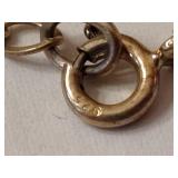 Amethyst & Emerald Glass Bead Anklets