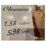 Beverage Dispenser with Ceramic Footed Base