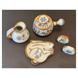 El Palomar Mexican Pottery - Soup Bowl, Small Pitcher & More