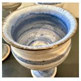 Vintage Stoneware Pottery Goblets