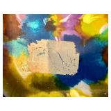 MCM Floral Serving Trays and Vintage Metro Thermal Pump Pot