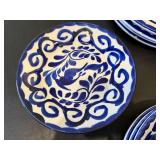Anfora Puebla Blue Hand - Painted Dishware