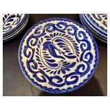 Anfora Puebla Blue Hand - Painted Dishware
